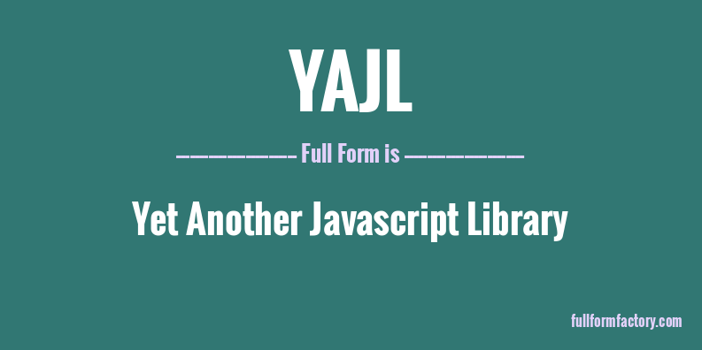 yajl-full-form