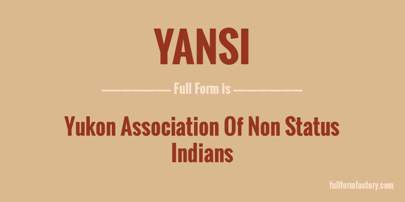 yansi-full-form