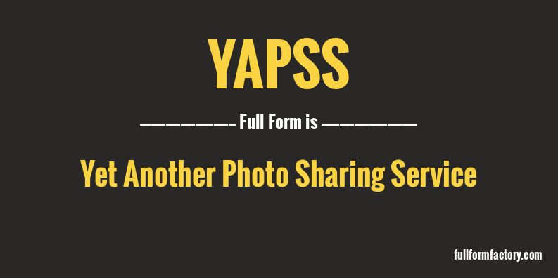 yapss-full-form