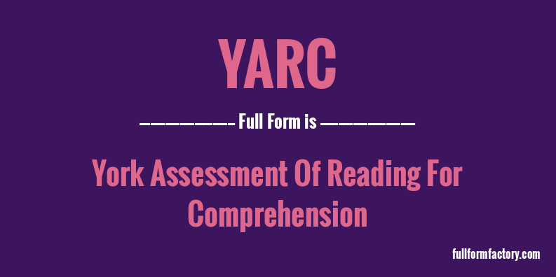 yarc-full-form
