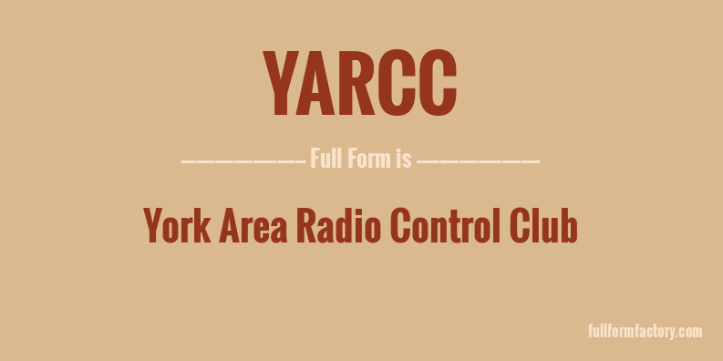 yarcc-full-form