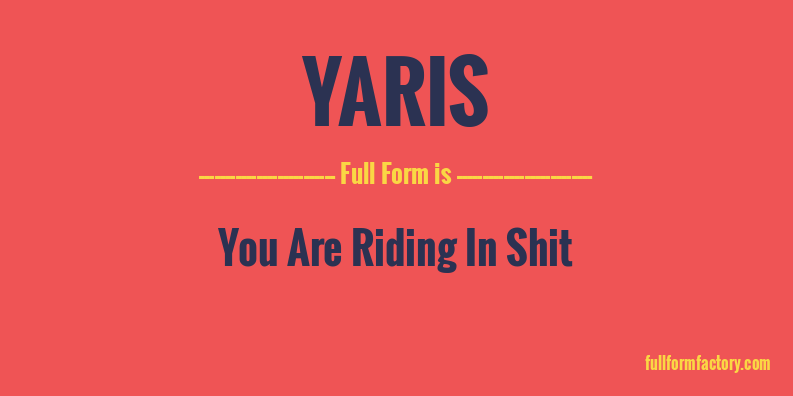 yaris-full-form