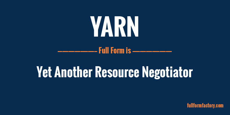 yarn-full-form