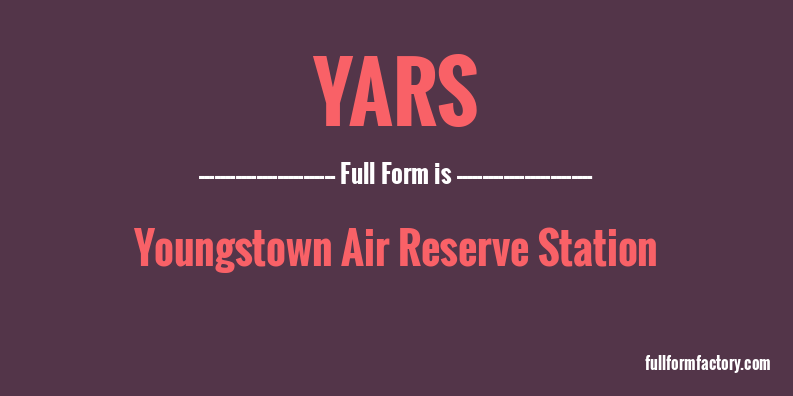 yars-full-form