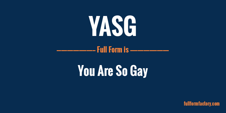 yasg-full-form
