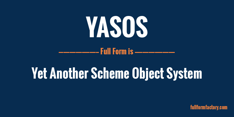 yasos-full-form