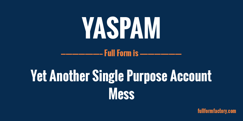 yaspam-full-form