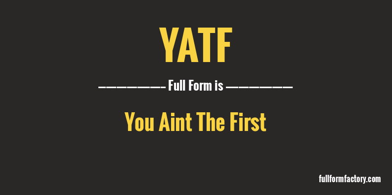 yatf-full-form