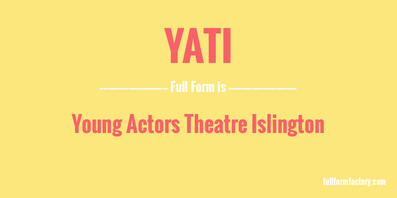 yati-full-form