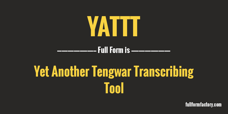 yattt-full-form