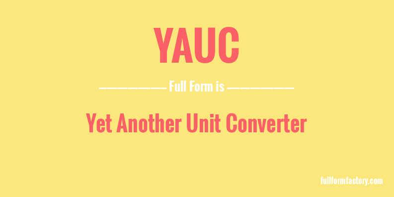 yauc-full-form