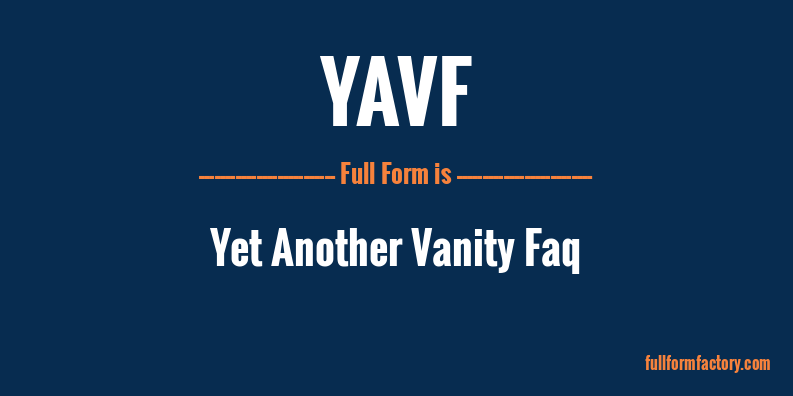 yavf-full-form