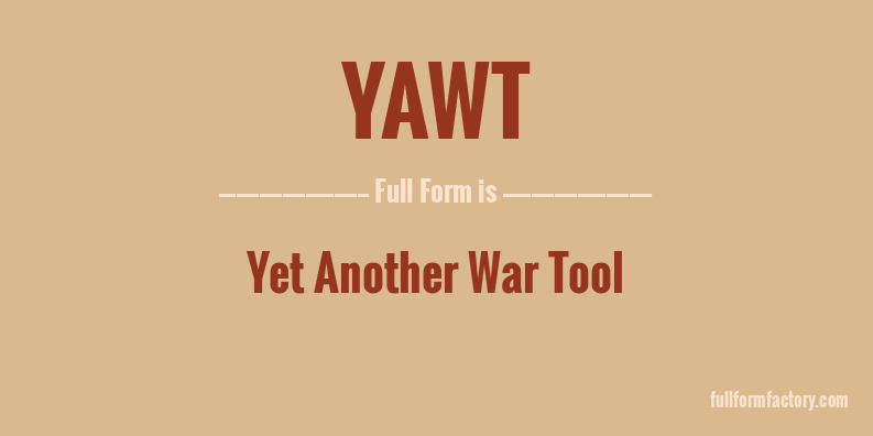 yawt-full-form