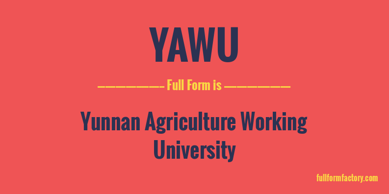 yawu-full-form