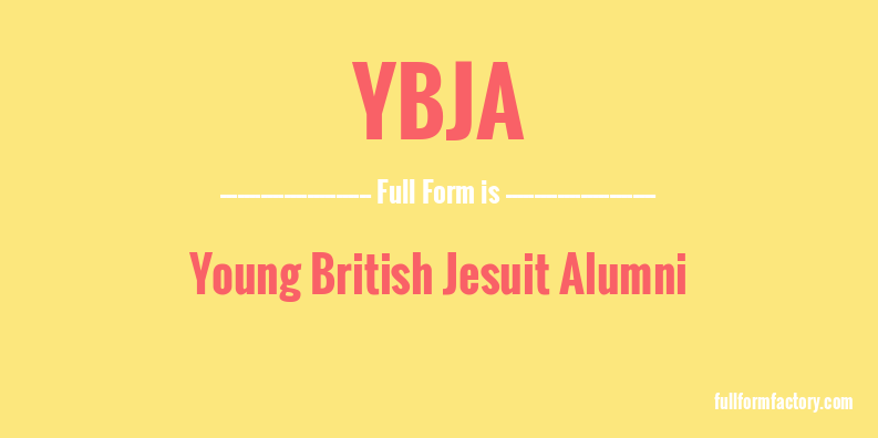 ybja-full-form