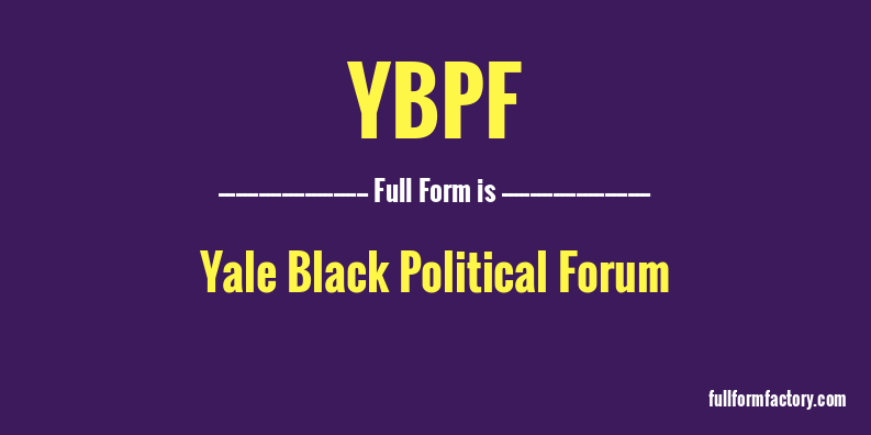 ybpf-full-form