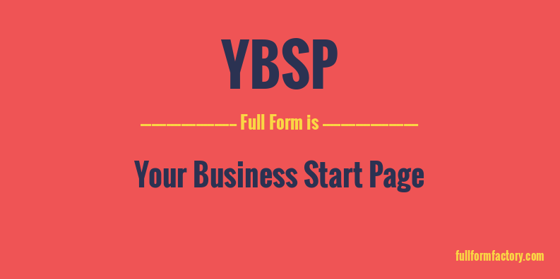 ybsp-full-form