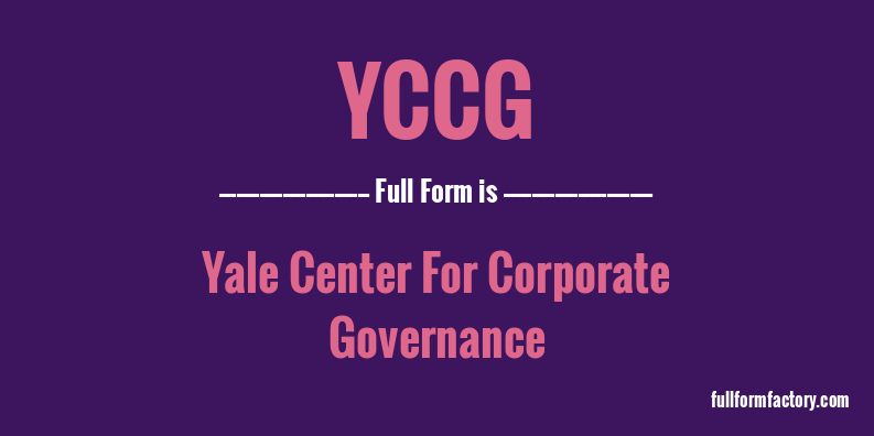 yccg-full-form