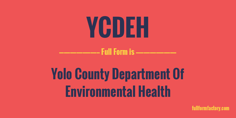 ycdeh-full-form