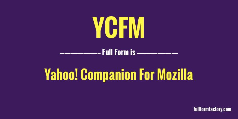 ycfm-full-form