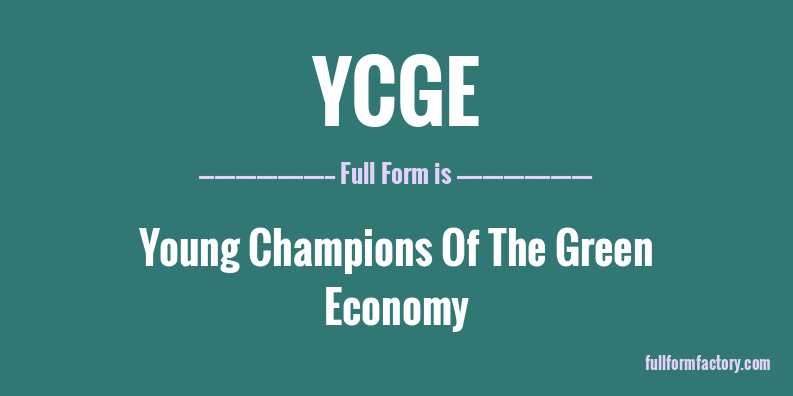 ycge-full-form