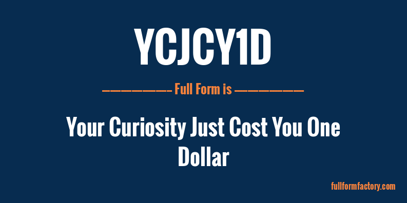 ycjcy1d-full-form