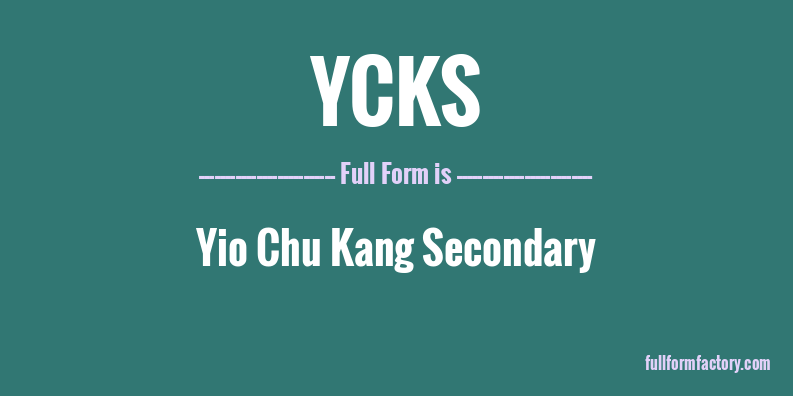 ycks-full-form