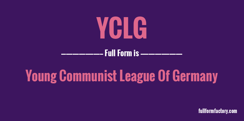 yclg-full-form
