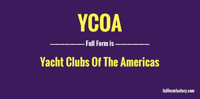 ycoa-full-form
