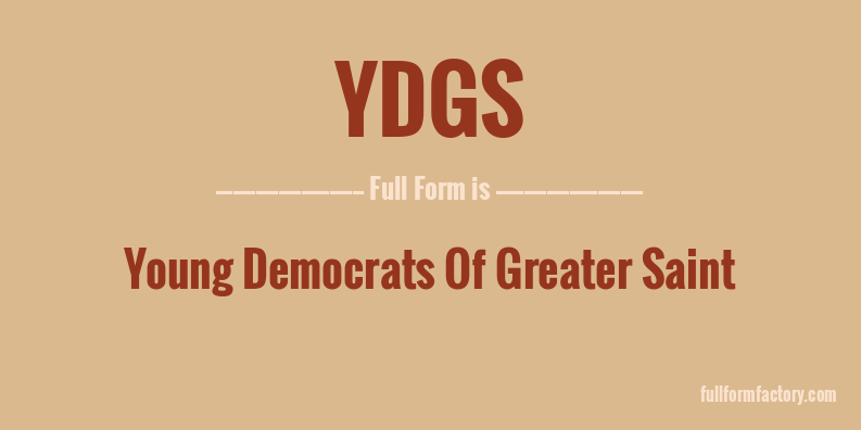 ydgs-full-form