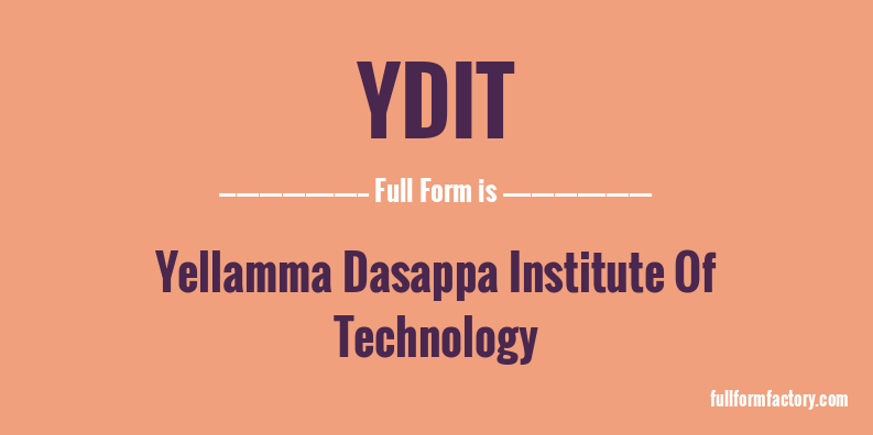 ydit-full-form