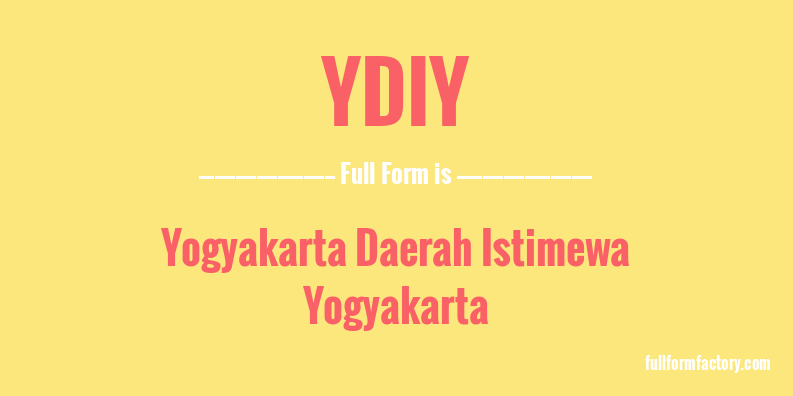 ydiy-full-form