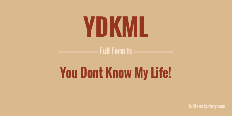 ydkml-full-form