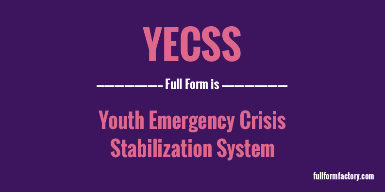 yecss-full-form