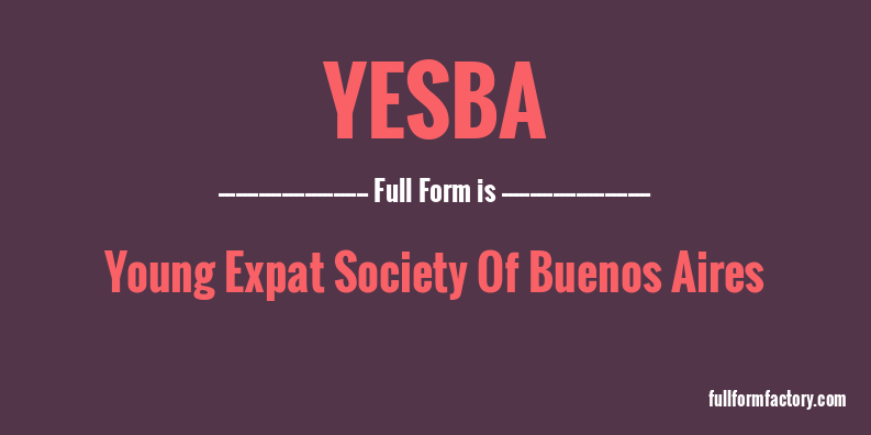 yesba-full-form