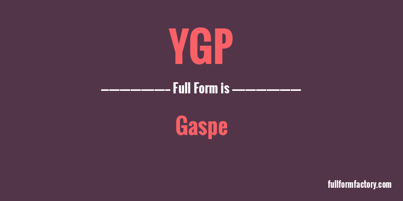 ygp-full-form