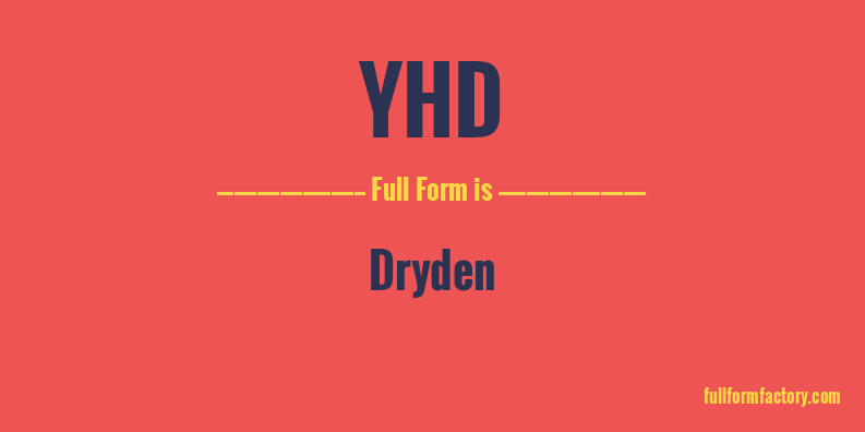 yhd-full-form