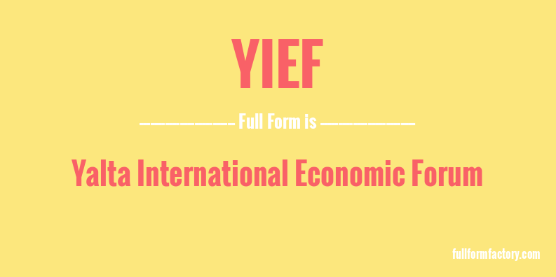 yief-full-form
