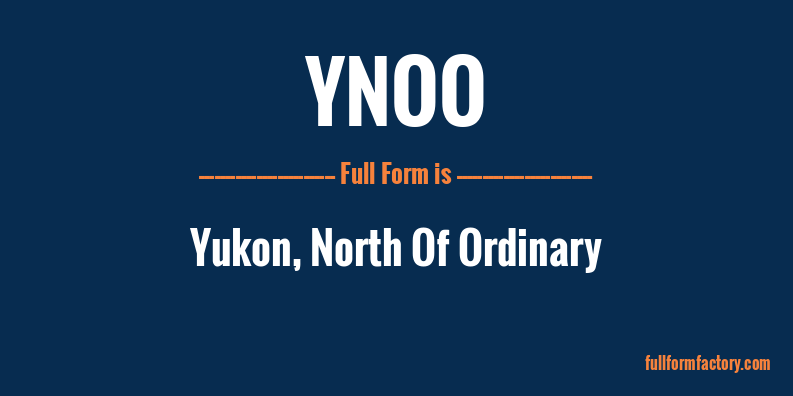 ynoo-full-form
