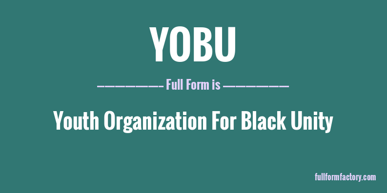 yobu-full-form