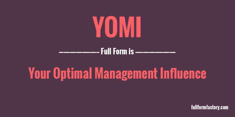 yomi-full-form