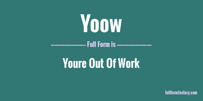 yoow-full-form