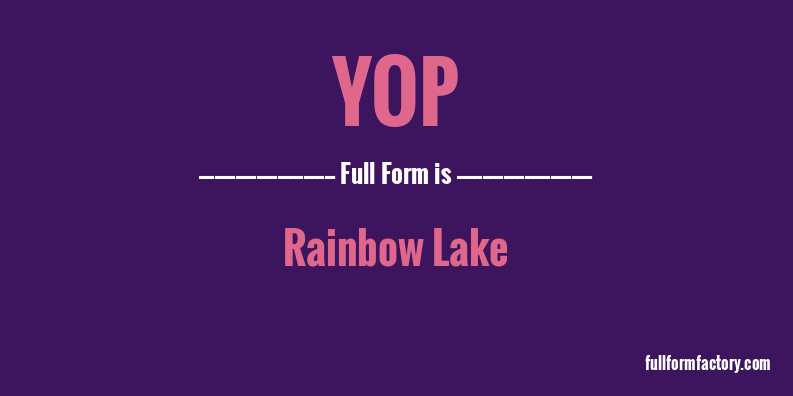 yop-full-form