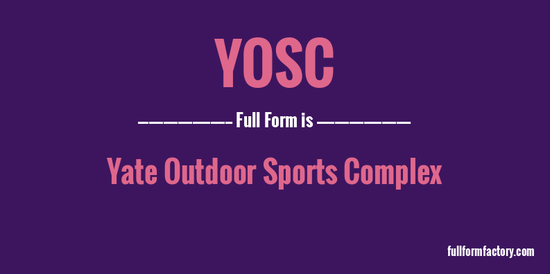 yosc-full-form