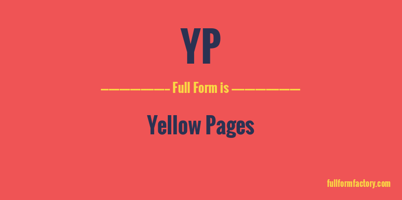 yp-full-form