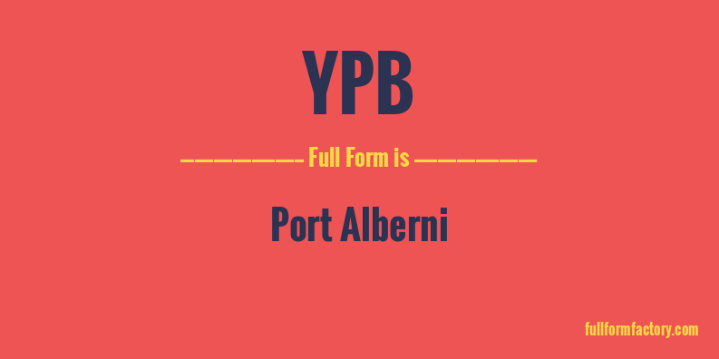ypb-full-form