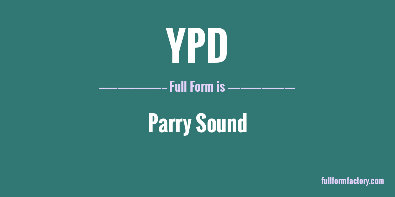 ypd-full-form