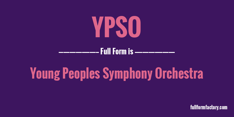 ypso-full-form