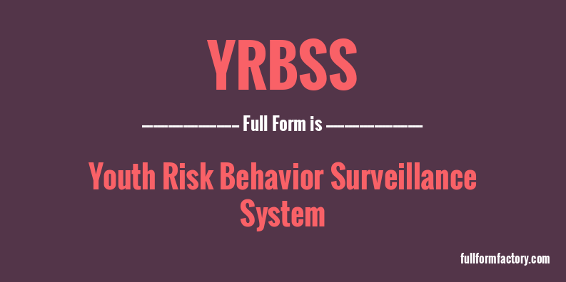 yrbss-full-form