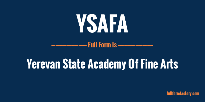 ysafa-full-form
